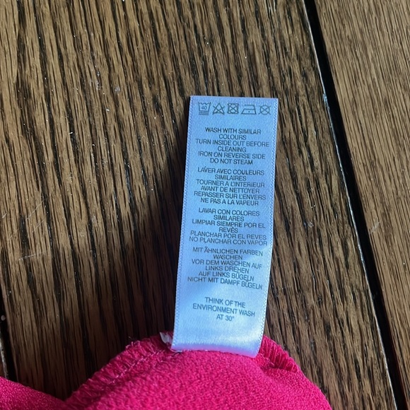 Asos Badgley Mischka Midi Pink Dress Size 4 - Picture 16 of 16